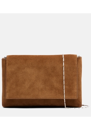 Nour Hammour Zeina suede shoulder bag