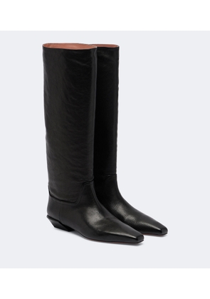 Paris Texas Bettina leather knee-high boots