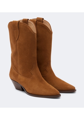 Isabel Marant Duerto suede cowboy boots