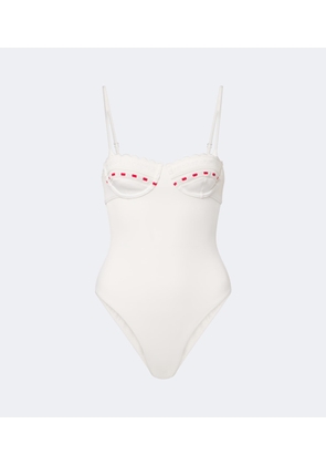 Posse Pia embroidered swimsuit