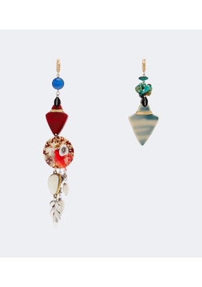 Isabel Marant Anna asymmetric drop earrings