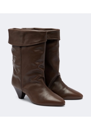 Isabel Marant Dalby leather ankle boots