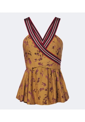 Dries Van Noten Floral top