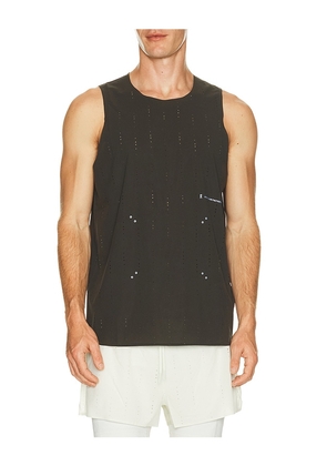 On x PAF Zero Singlet Paf in Black. Size S. Also in M, L, XL/1X.