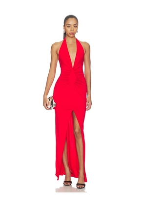 Lovers and Friends Ruth Maxi Dress in Red. Size XS. Also in XXS, S, M, L, XL.