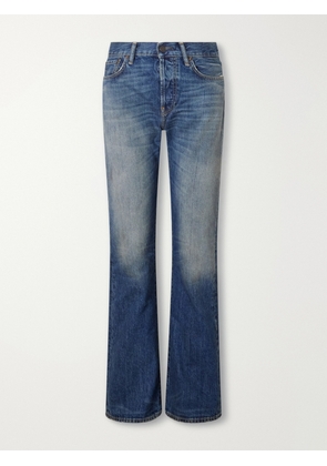 Acne Studios - 2009 Mid-rise Distressed Straight-leg Jeans - Blue - xx small,x small,small,medium,large,x large