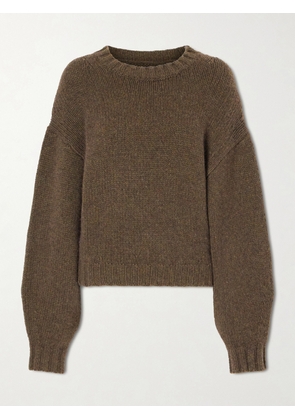 KHAITE - Gemma Cashmere Sweater - Green - x small,small,medium,large,x large