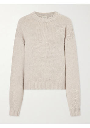 KHAITE - Gemma Cashmere Sweater - Neutrals - x small,small,medium,large