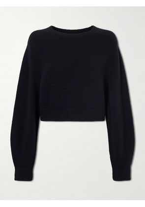 KHAITE - Masie Wool And Cashmere-blend Sweater - Black - x small,small,medium,large,x large