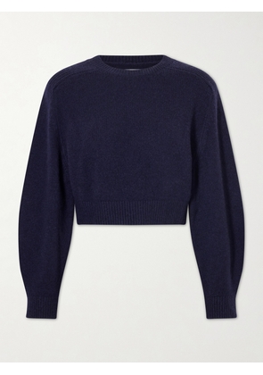 KHAITE - Masie Wool And Cashmere-blend Sweater - Blue - x small,small,medium,large,x large