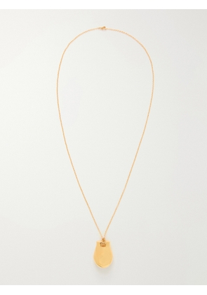 KHAITE - Keefe Gold-plated Pendant Necklace - One size