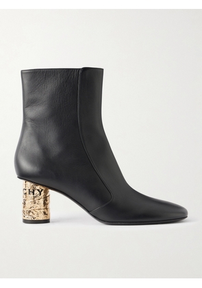 Givenchy - Tape 65 Leather Ankle Boots - Black - IT36,IT36.5,IT37,IT37.5,IT38,IT38.5,IT39,IT39.5,IT40,IT41