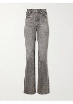 Nili Lotan - Joan High-rise Straight-leg Jeans - Gray - 23,24,25,26,27,28,29,30,31