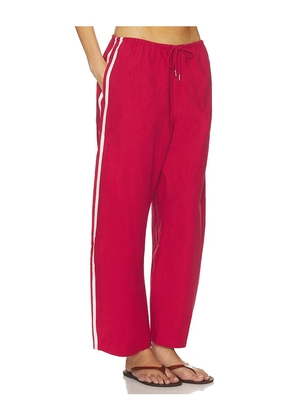 PISTOLA Bodie Sport Pant in Red. Size XS. Also in S, M, L, XL.