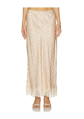 RIXO Matilde Skirt in Yellow. Size XXS. Also in XS, S, M, L, XL.