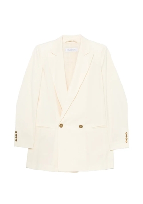 Max Mara double-breasted peak-lapel blazer - Neutrals
