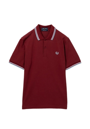 Fred Perry logo-embroidered tipped collar polo shirt