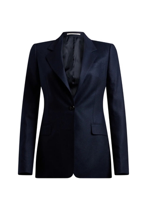 Tagliatore peak-lapel single-breasted blazer - Blue