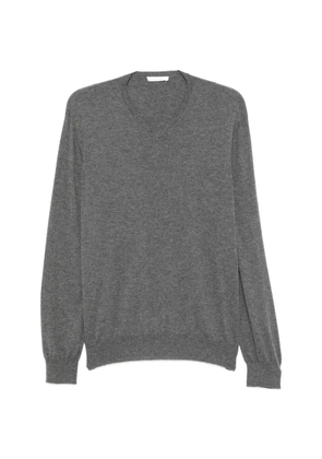 The Row Mapple V-neck cashmere sweater - Grey