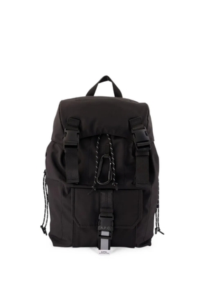 A.P.C. Trek 2.0 buckle-fastening backpack - Black