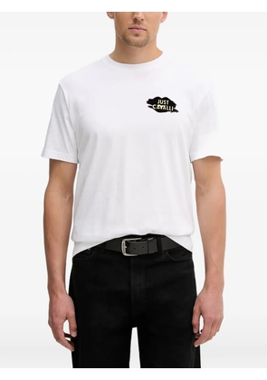 Just Cavalli logo-print T-shirt - White