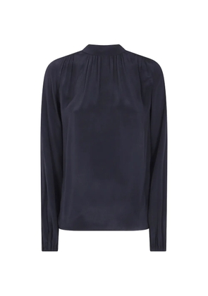 Nº21 pussy-bow long-sleeve blouse - Black