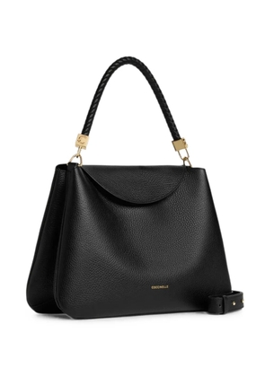 Coccinelle medium Tiggy braided-handle tote bag - Black
