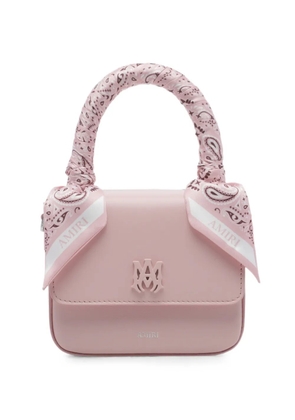 AMIRI micro Ma leather handbag - Pink