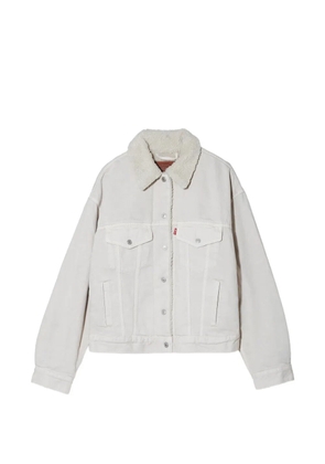 Levi's sherpa-collar denim jacket - Neutrals