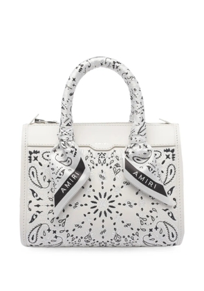 AMIRI mini Bandana Triangle tote bag - Neutrals