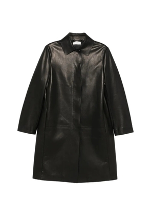 The Row Cintia single-breasted coat - Black