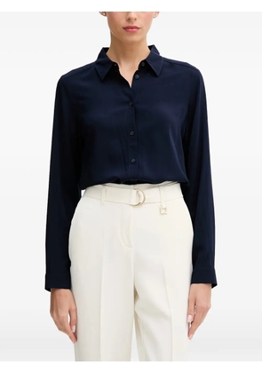 Benetton long-sleeve button-up shirt - Blue