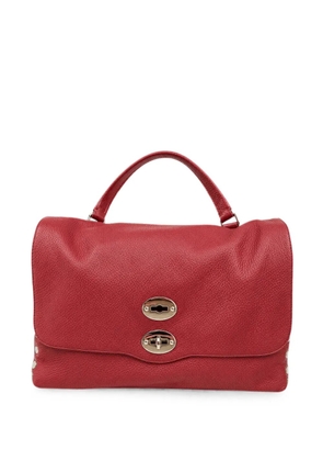 Zanellato medium Postina stud-embellished shoulder bag - Red