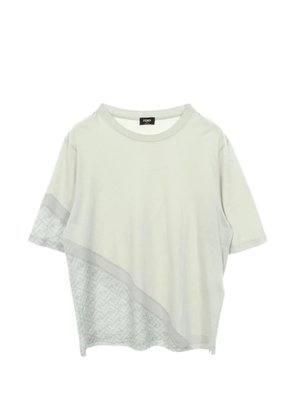 Fendi Pre-Owned 2010s Zucca T-shirt - Grey