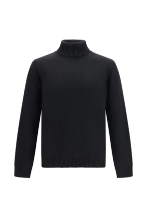Roberto Collina ribbed-knit turtleneck sweater - Black