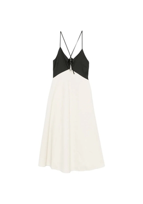 Sea Angelina V-neck midi dress - Neutrals