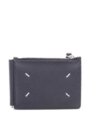 Maison Martin Margiela Pre-Owned logo-detail leather wallet - Black