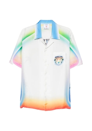Casablanca Airspray logo-print shirt - White