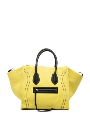 Celine Pre-Owned 2017 Medium Canvas Phantom Luggage tote bag - Yellow