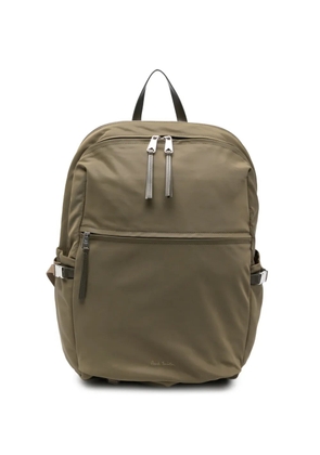 Paul Smith zip-fastening buckle-detail backpack - Green