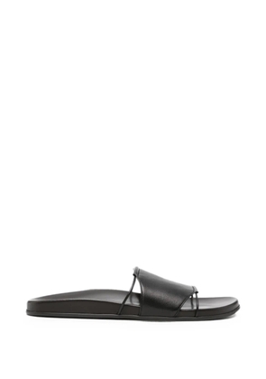 The Row Vivienne slides - Black