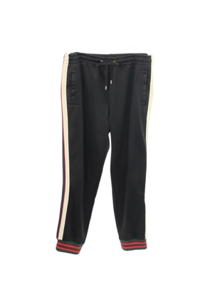Gucci Pre-Owned 2010s Web stripe tracksuit - Black