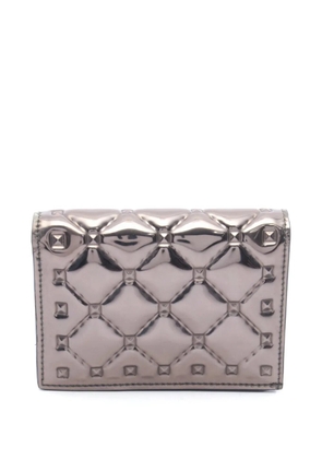 Valentino Garavani Pre-Owned 2010s Rockstud wallet - Silver