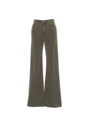 DONDUP Amber corduroy trousers - Green