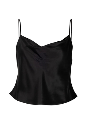 Cinq A Sept Marta cowl-neck top - Black
