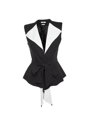 Givenchy Pre-Owned draped sleeveless top - Black