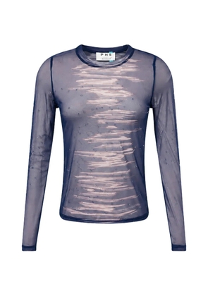 PH5 Betta crystal-embellished mesh top - Blue