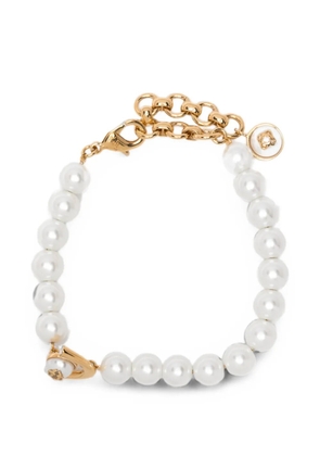 Casablanca Lotus pearl-embellished bracelet - Gold