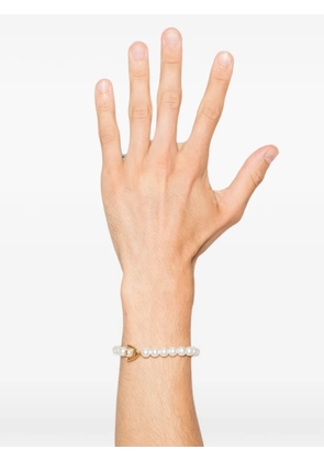 Casablanca Lotus pearl-embellished bracelet - Gold