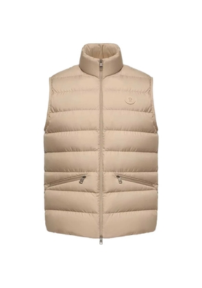 Moncler quilted padded gilet - Neutrals